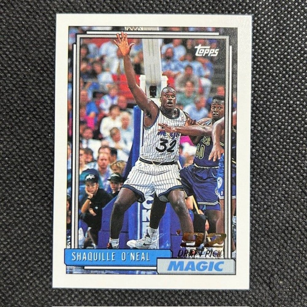 1992-93 Topps #362 Shaquille O'Neal RC Rookie Card Orlando Magic